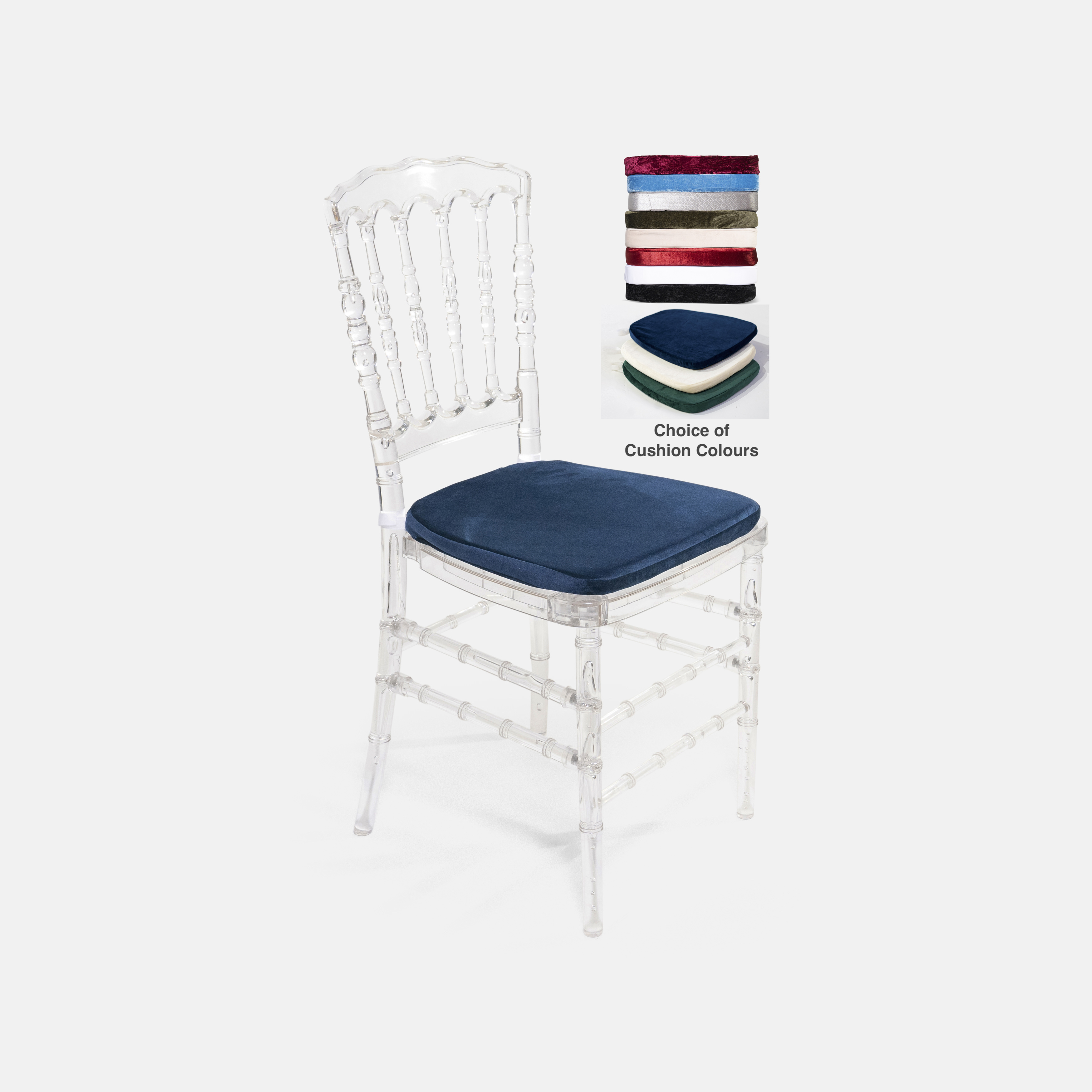 1. Napoleon Ice Chair with 1_ Navy Blue Cushion copy