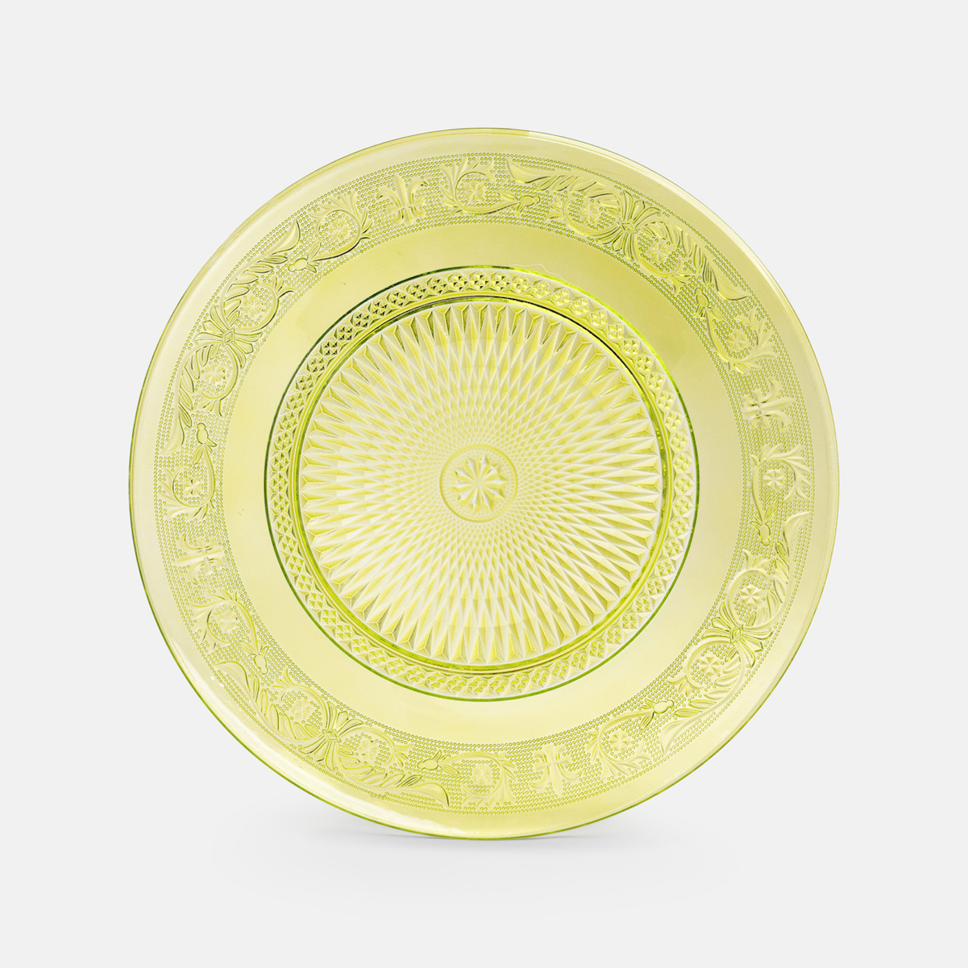 LUCID COLOURS Vintage Charger, Lime Green
