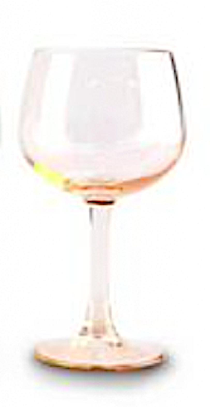 WHISPER Wine Glass, Peach
